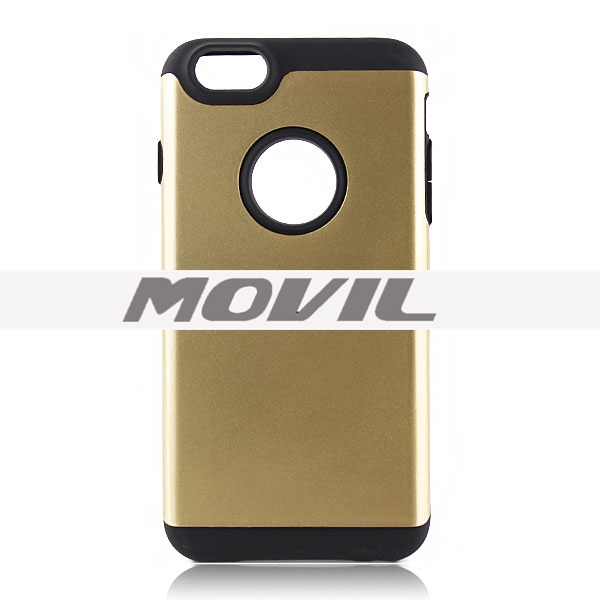 NP-2440 2 en 1 tpu    pc funda para Apple  iPhone 6 plus-8